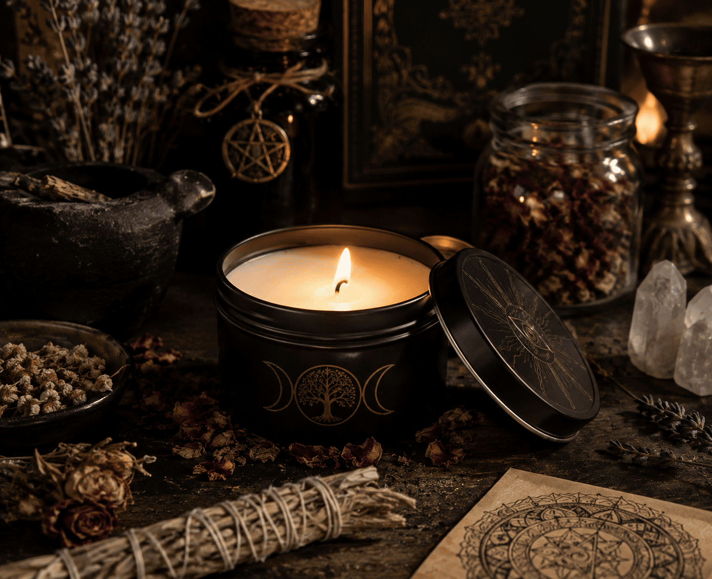 Bougies et fondants artisanaux - La Malle aux Sorci&egrave;res